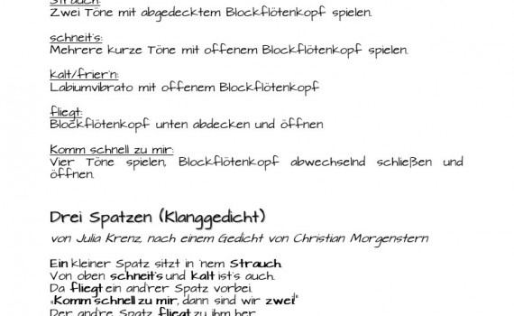 Drei Spatzen_Special zum Winterausklang 1